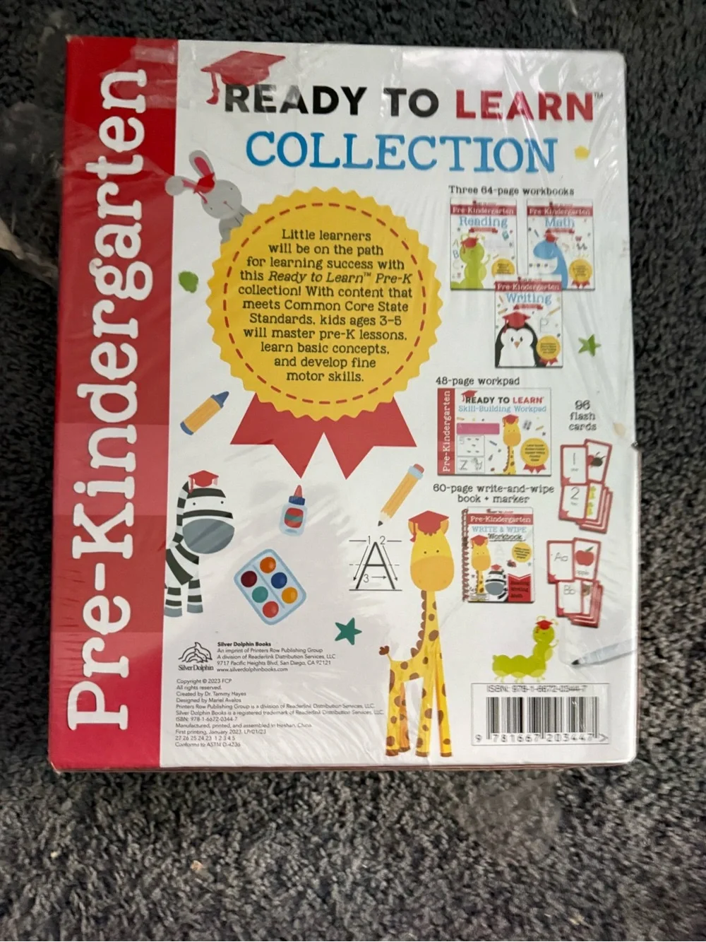 Collection Pre-Kindergarten Activity Set - Red